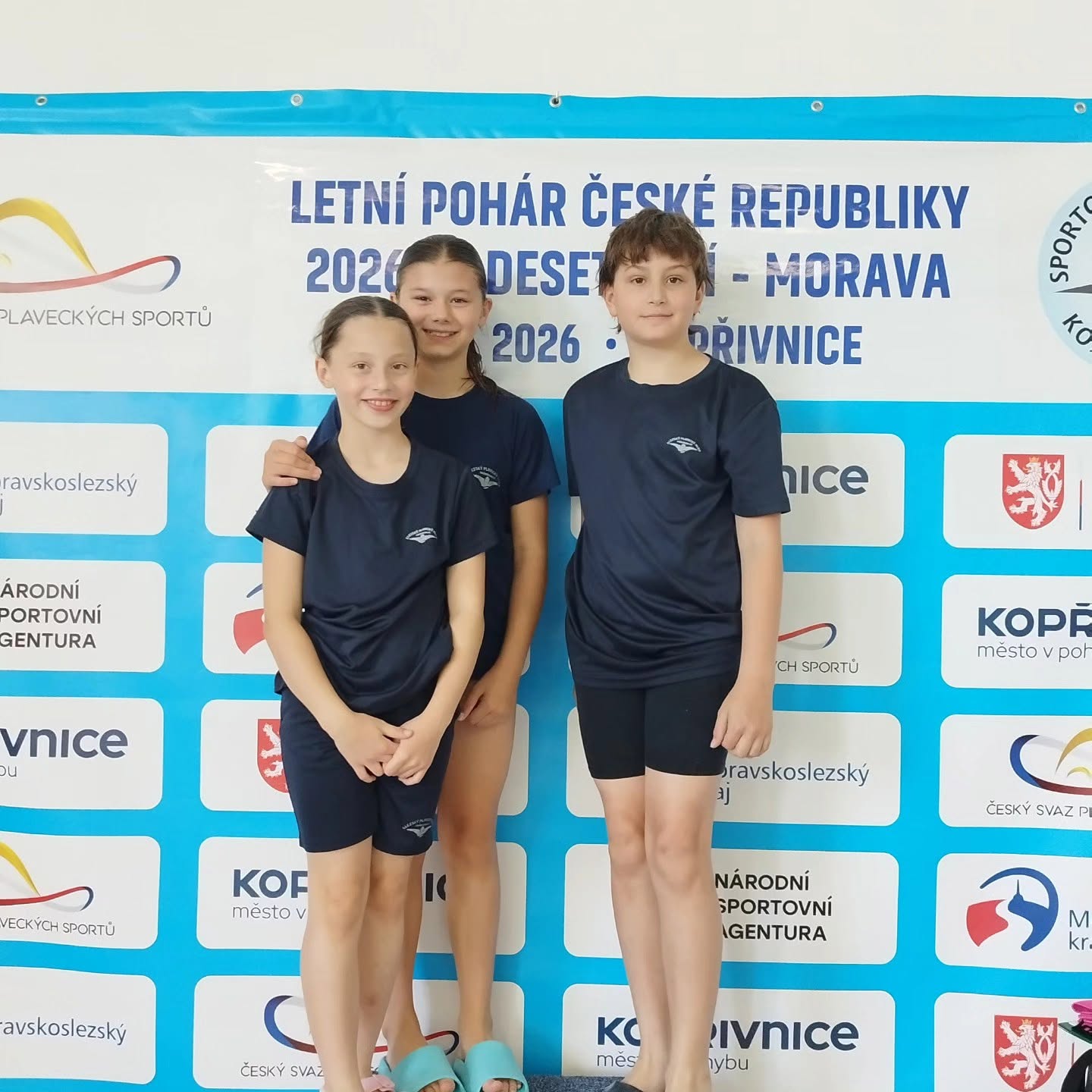 Pohár ČR desetiletých v plavání - kvalifikovaní plavci SLZPK